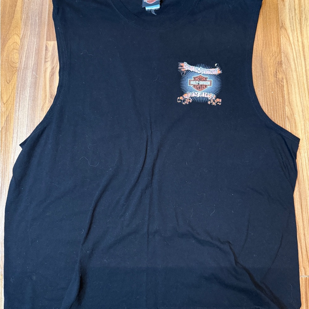 Harley-Davidson Black Sleeveless Shirt